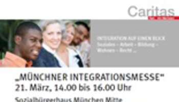 Flyer Integrationsmesse 2107 | © Caritas München und Oberbayern